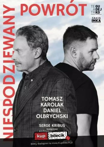 Dzierżoniów Wydarzenie Spektakl Niespodziewany Powrót: Tomasz Karolak i Daniel Olbrychski